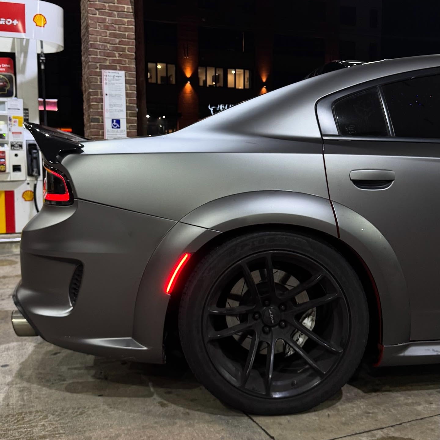 PET Matte Metallic AMG Grey Car Vinyl Wrap