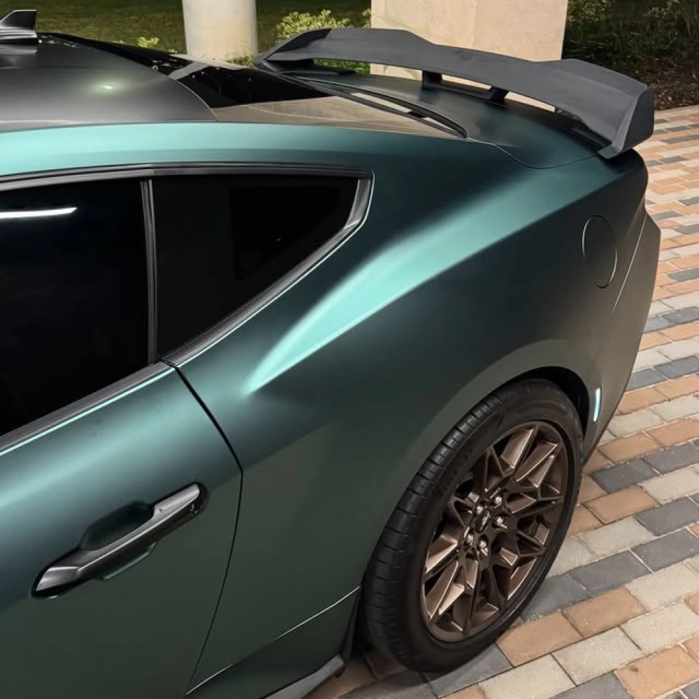 Midnight Racing Green Ultra-Matte Midnight Green Car Vinyl Wrap