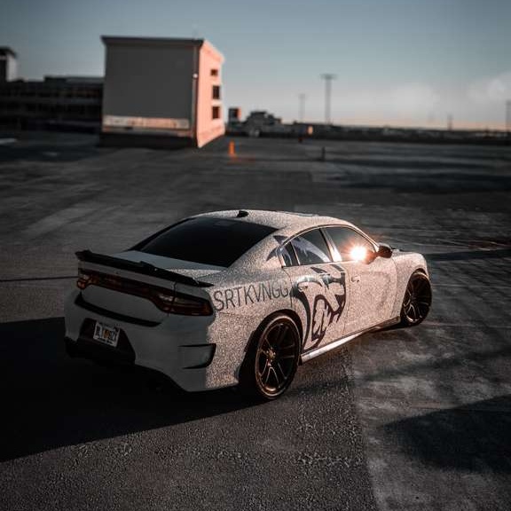 Super Diamond Sliver Car Vinyl Wrap
