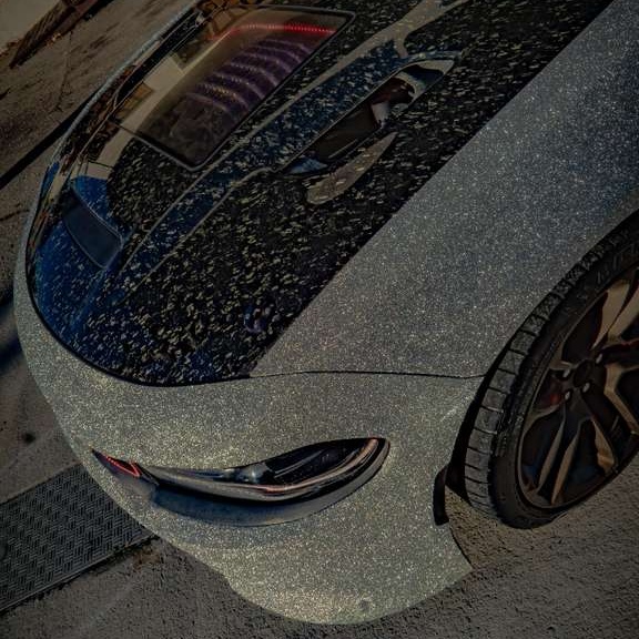 Super Diamond Sliver Car Vinyl Wrap