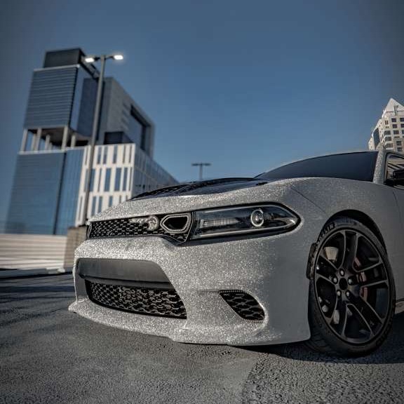 Super Diamond Sliver Car Vinyl Wrap