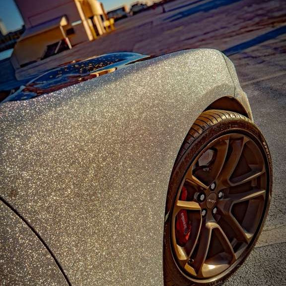 Super Diamond Sliver Car Vinyl Wrap