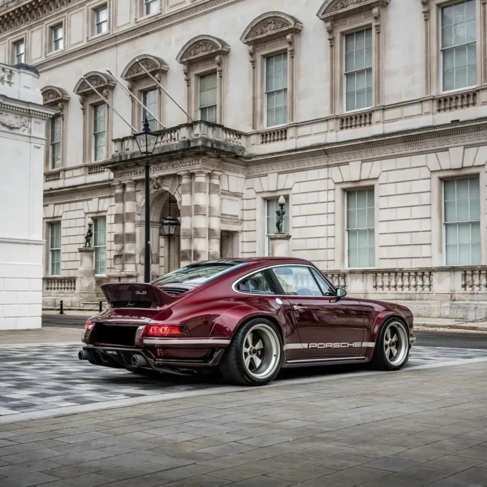 Tesla Gloss PET Cherry Red Car Vinyl Wrap