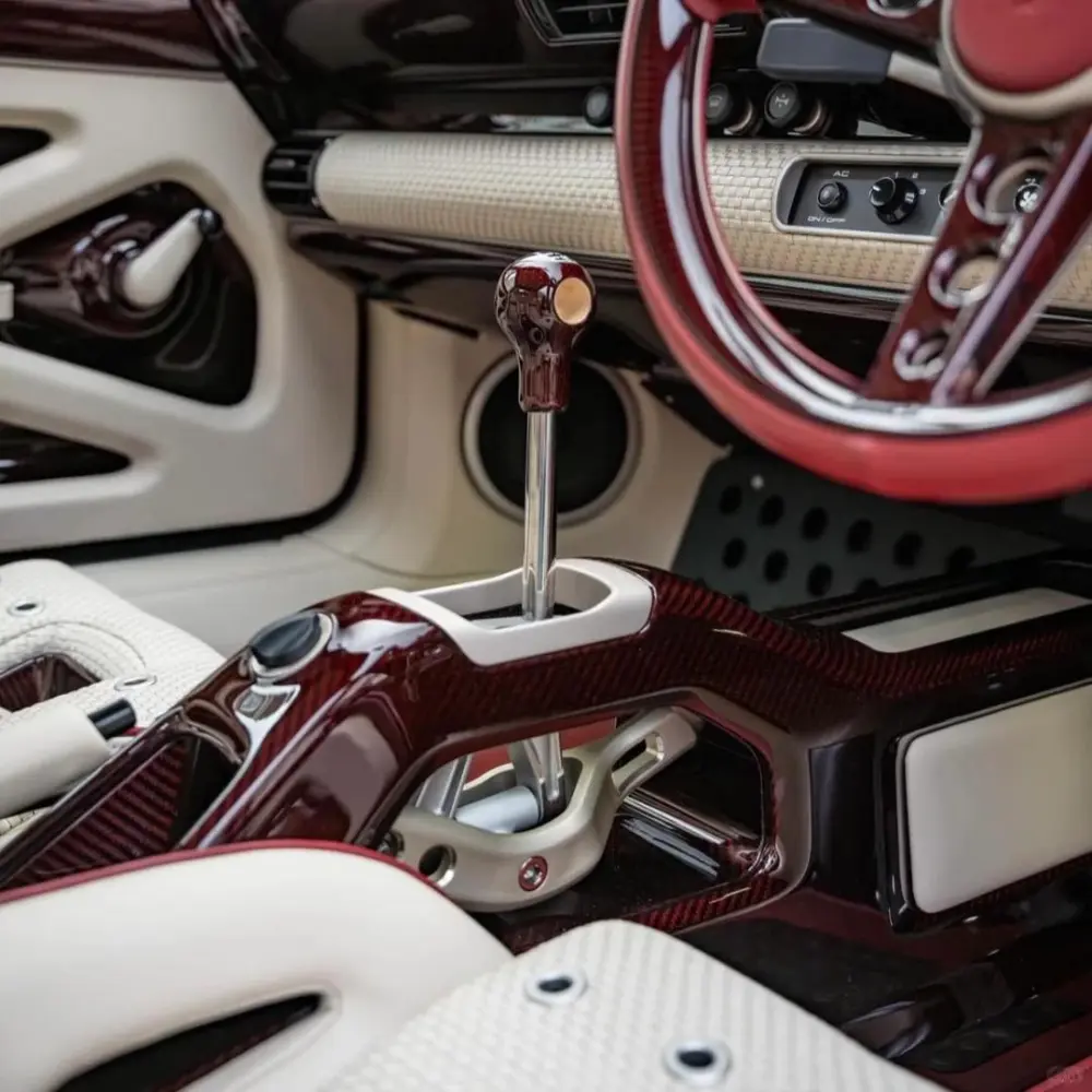 Tesla Gloss PET Cherry Red Car Vinyl Wrap