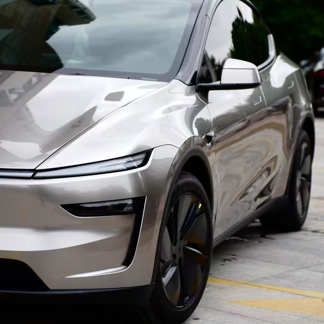 Gloss TPU Liquid silver Car Vinyl Wrap