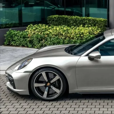 PET Gloss Liquid Victor Silver Car Vinyl Wrap 02