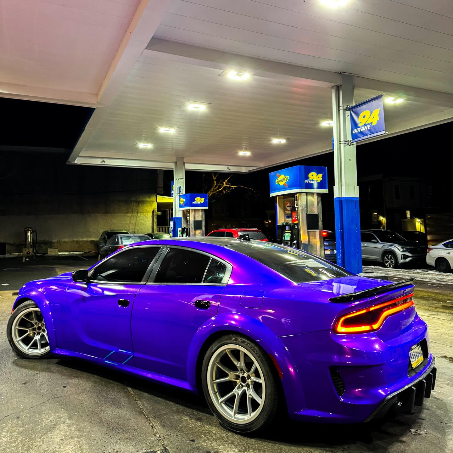 TPU Gloss Metallic Plum Explosion Purple PPF Paint Protection Film