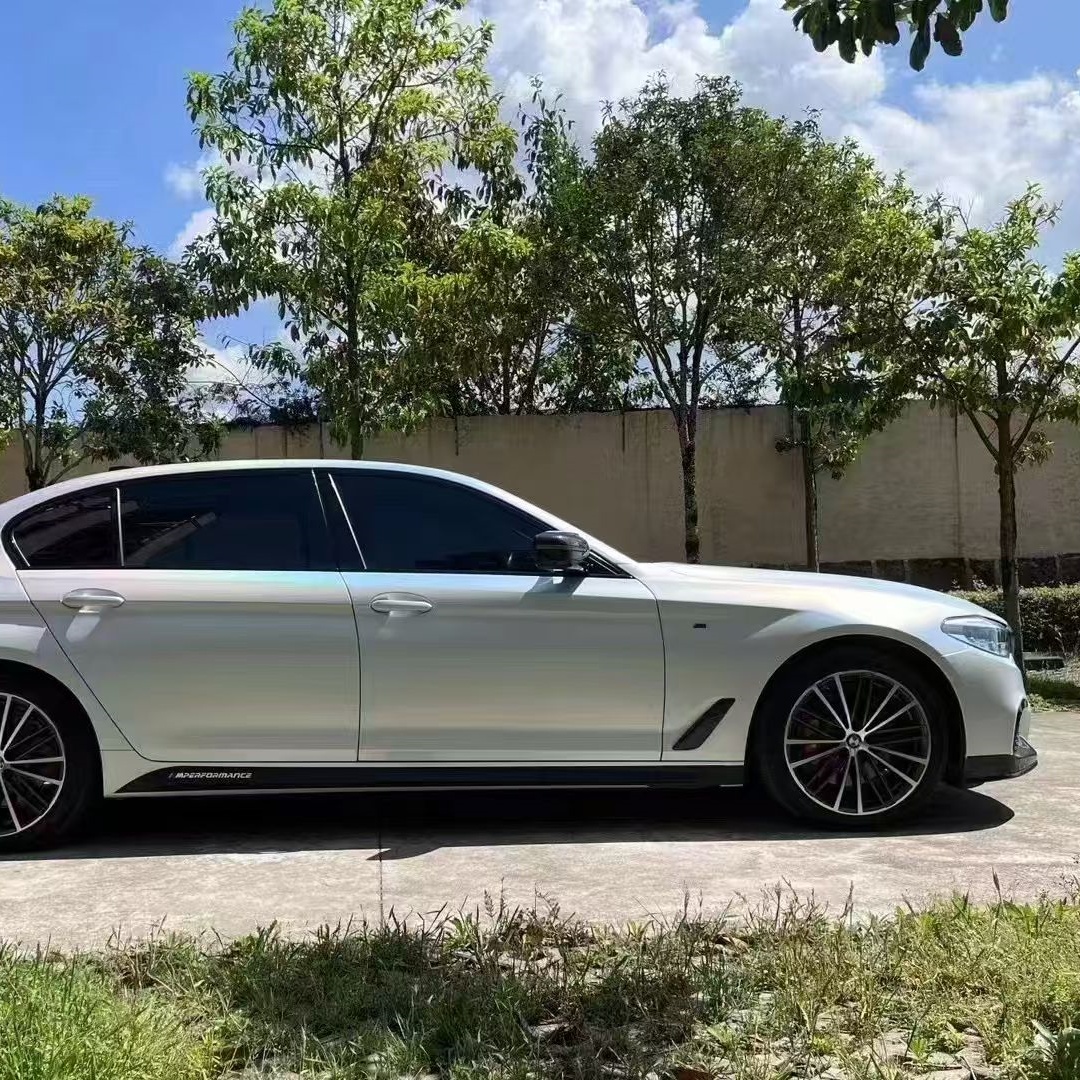 Matte Laser White Car Vinyl Wrap