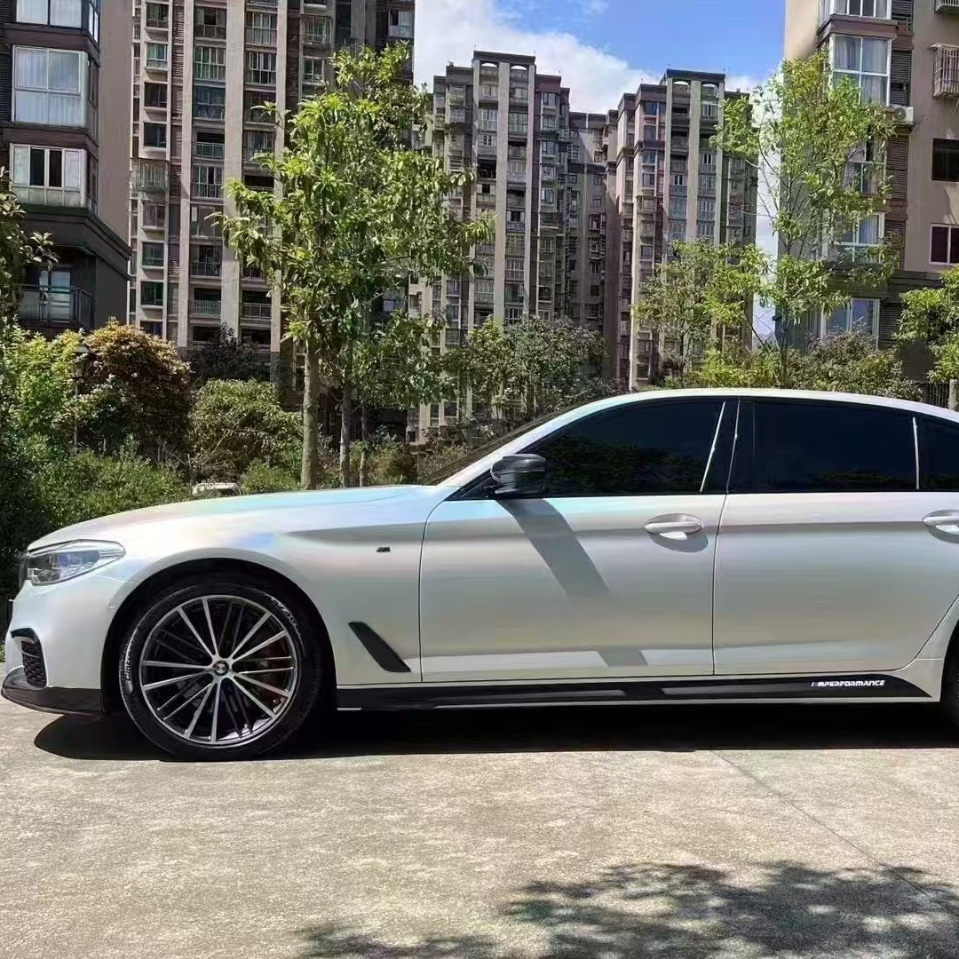 Matte Laser White Car Vinyl Wrap