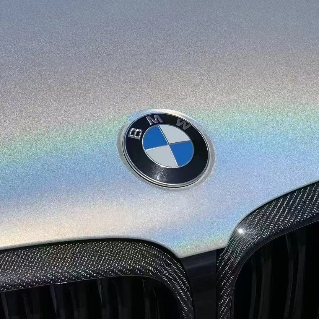 Matte Laser White Car Vinyl Wrap