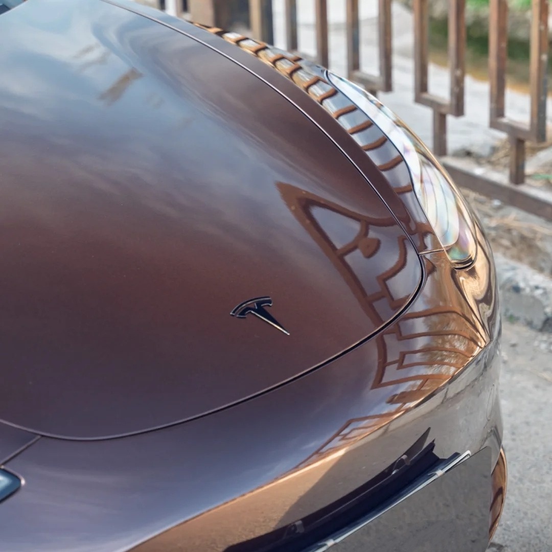 Gloss Metallic Mahogany Red Car Vinyl Wrap