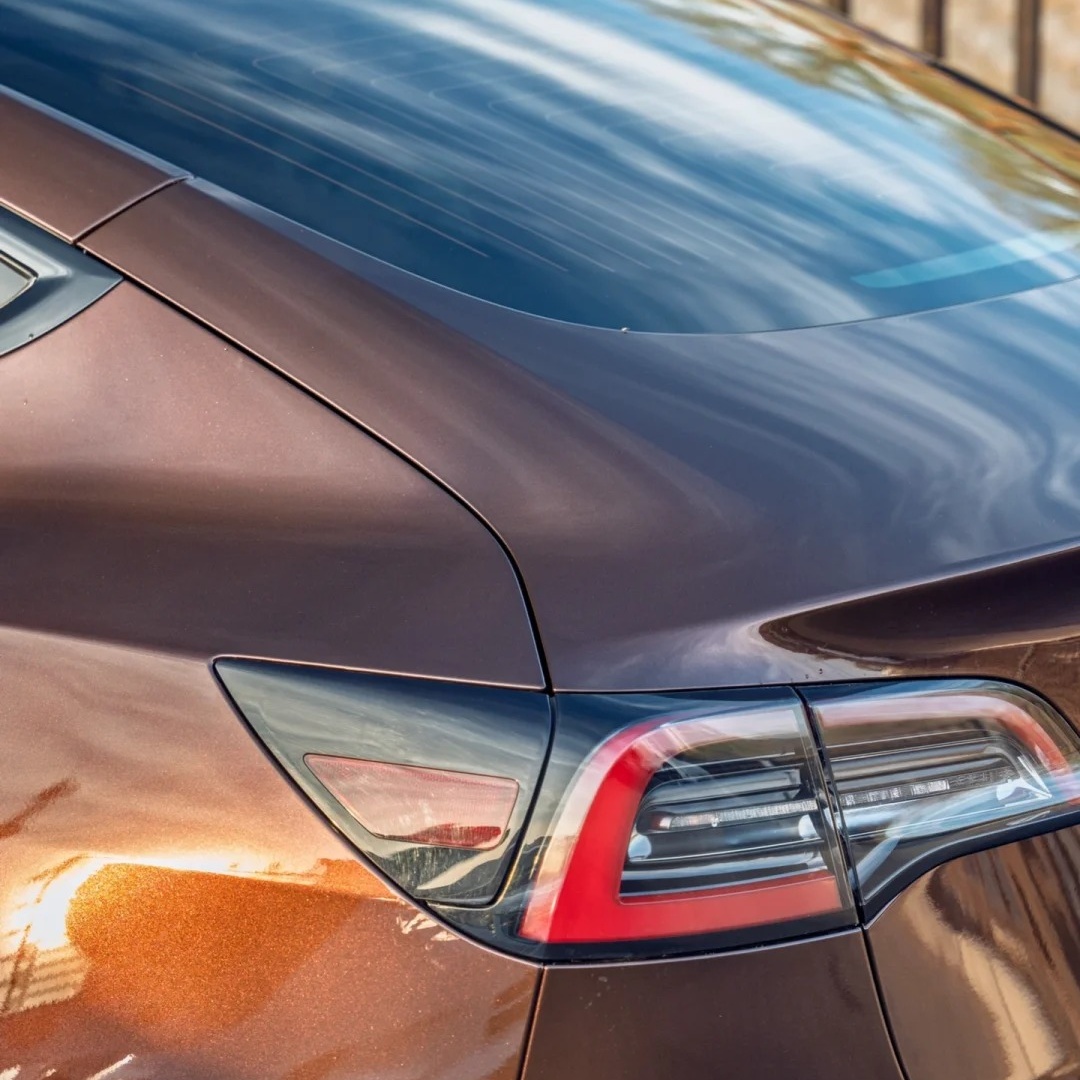 Gloss Metallic Mahogany Red Car Vinyl Wrap