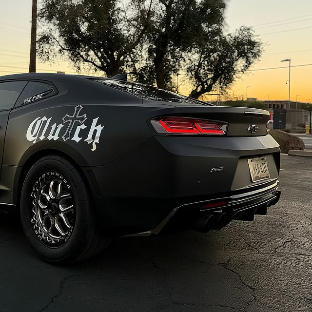 Matte Black Car Vinyl Wrap