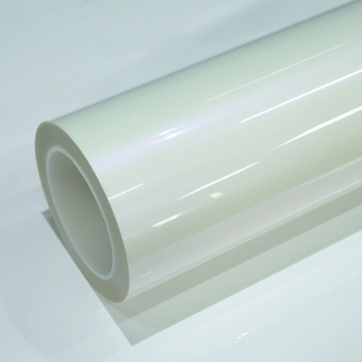 TPU Super Gloss White to Purple PPF Car Vinyl Wrap 01