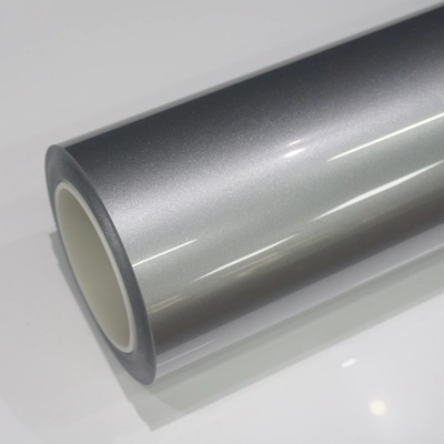 TPU GT Silver PPF Car Vinyl Wrap 01