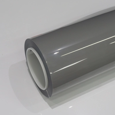 TPU Super Gloss Chalk Grey PPF Car Vinyl Wrap 01