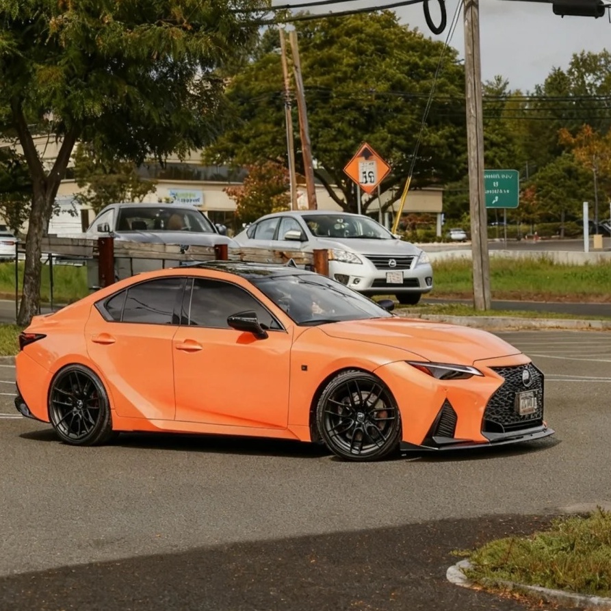 TPU Glossy Flame Copper Brown PPF Car Vinyl Wrap