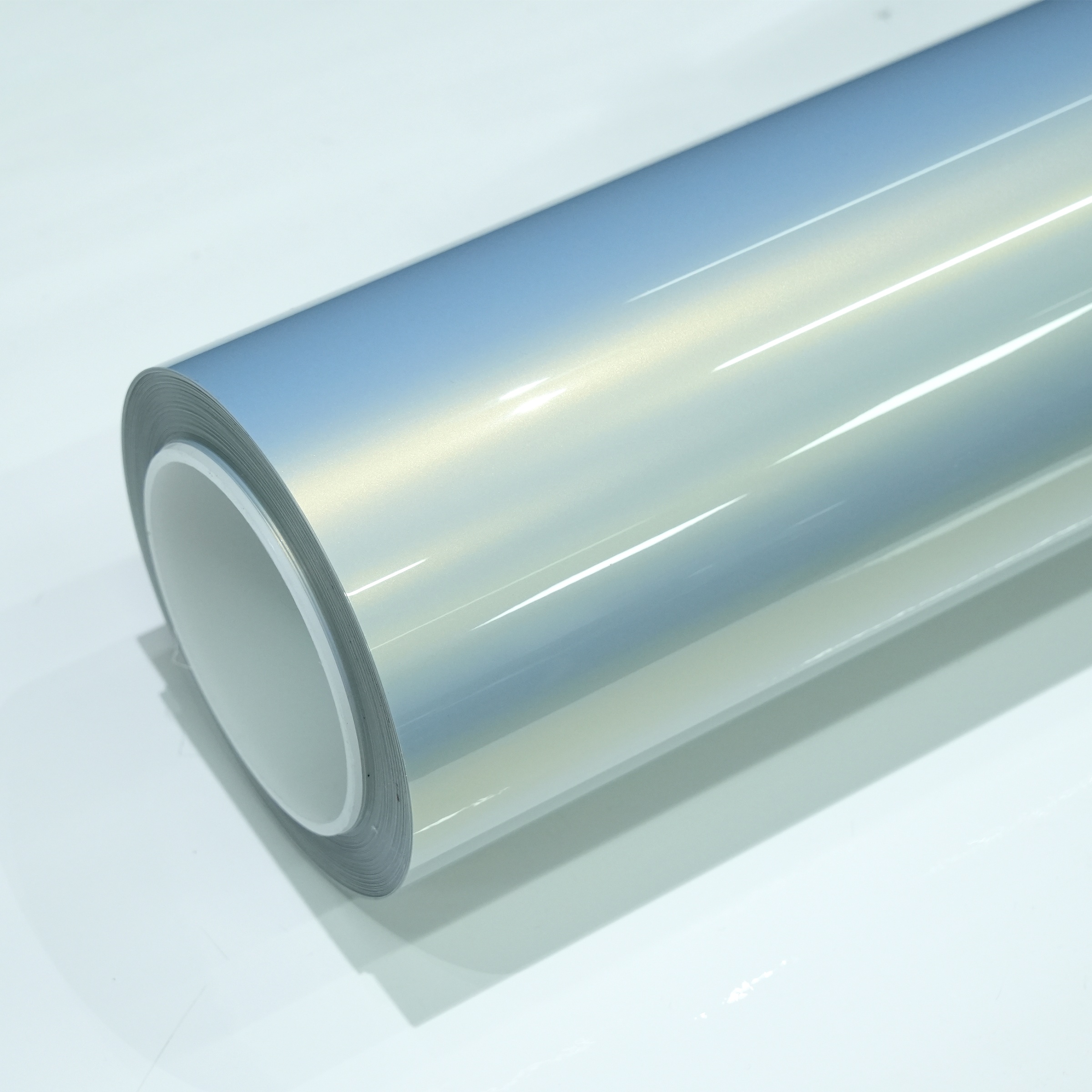 TPU Glossy Blue Charm Gold PPF Car Vinyl Wrap