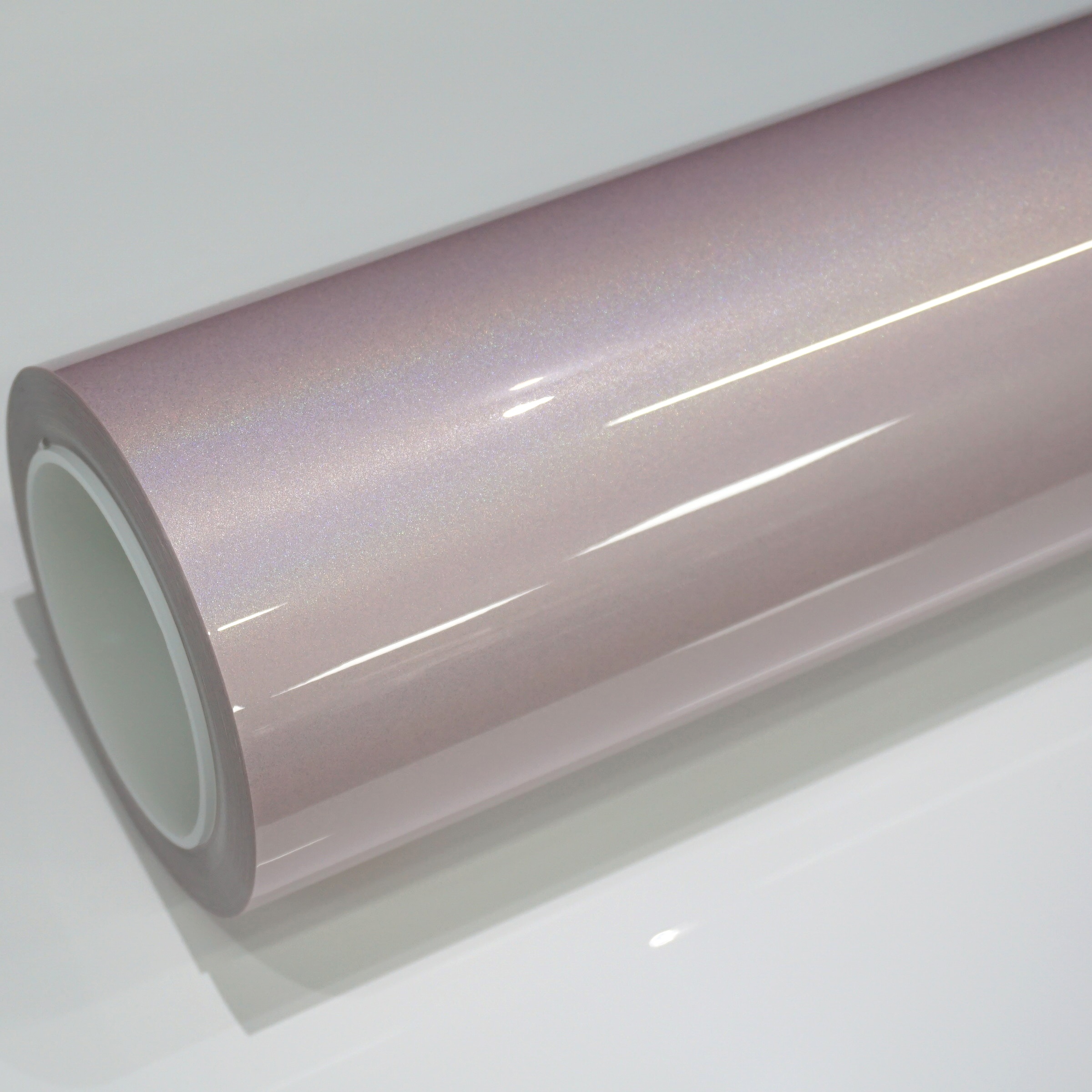TPU Glossy Laser Light Pink PPF Car Vinyl Wrap