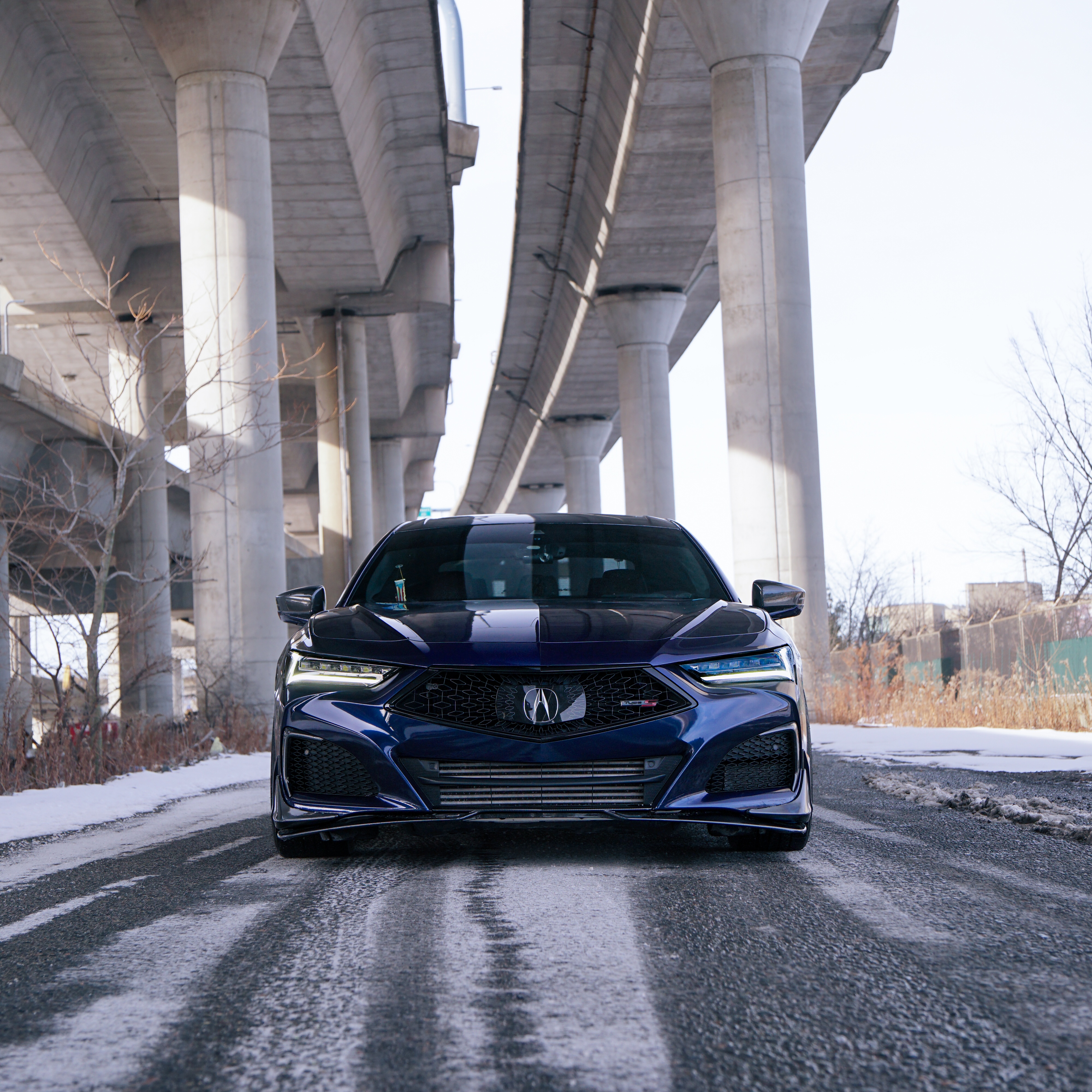 Gloss Metallic Tanzanite Blue Car Vinyl Wrap [BMW OEM Color]