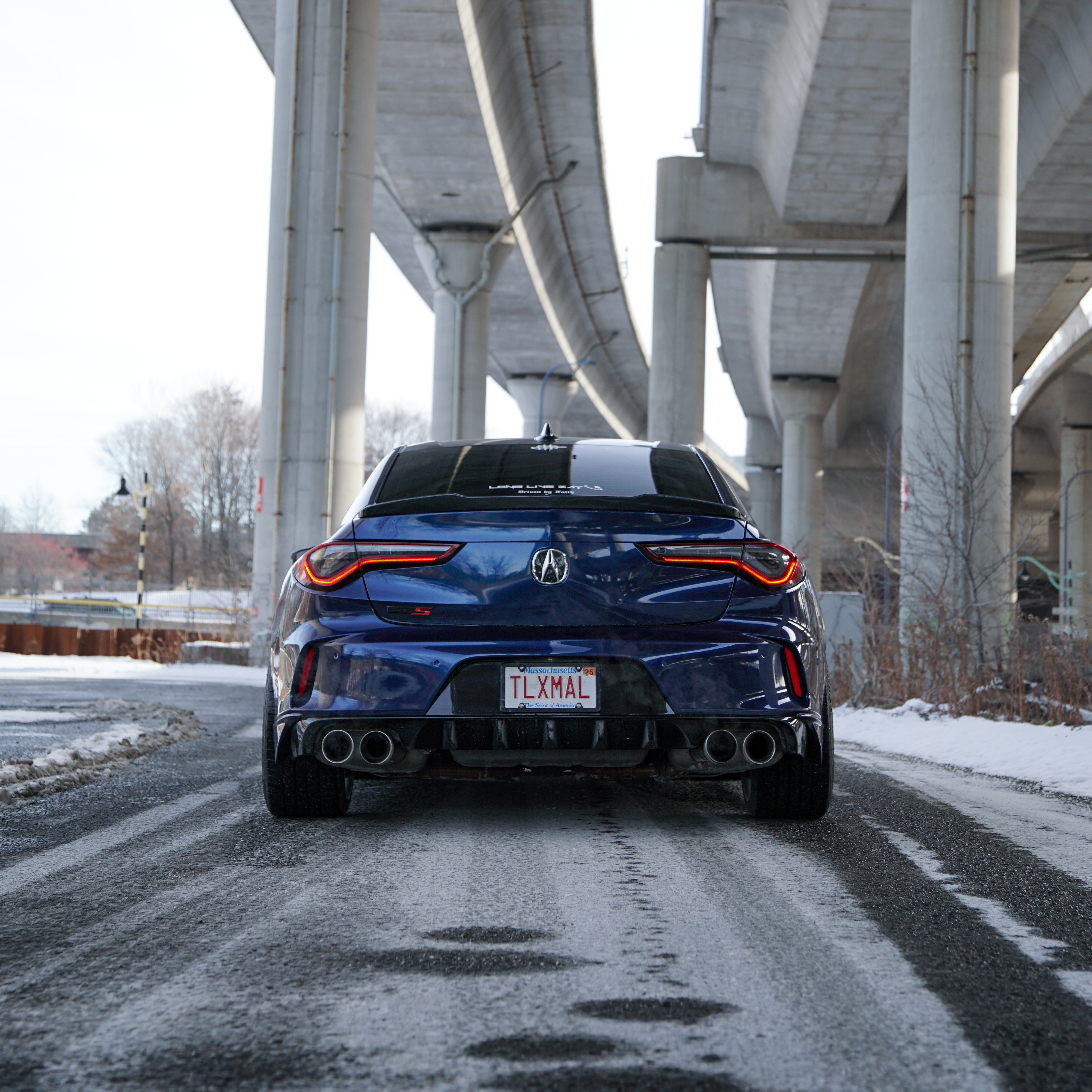 Gloss Metallic Tanzanite Blue Car Vinyl Wrap [BMW OEM Color]
