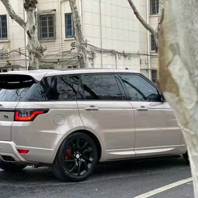 PET Beige Clair Car Vinyl Wrap 02