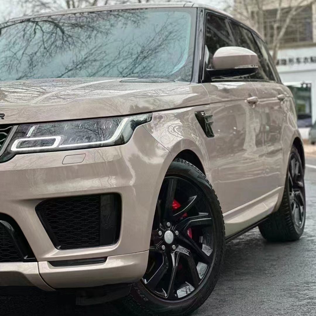 PET Beige Clair Car Vinyl Wrap