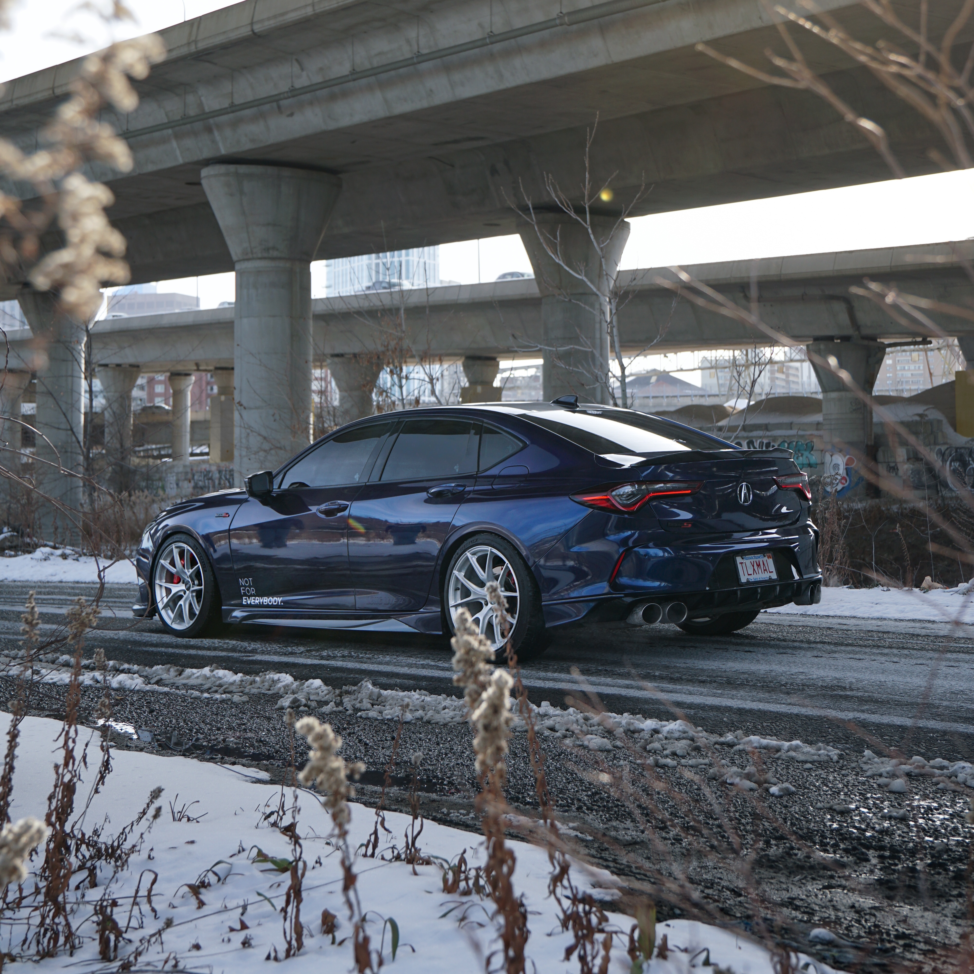 TPU Gloss Metallic Tanzanite Blue PPF Paint Protection Film [BMW OEM Color]
