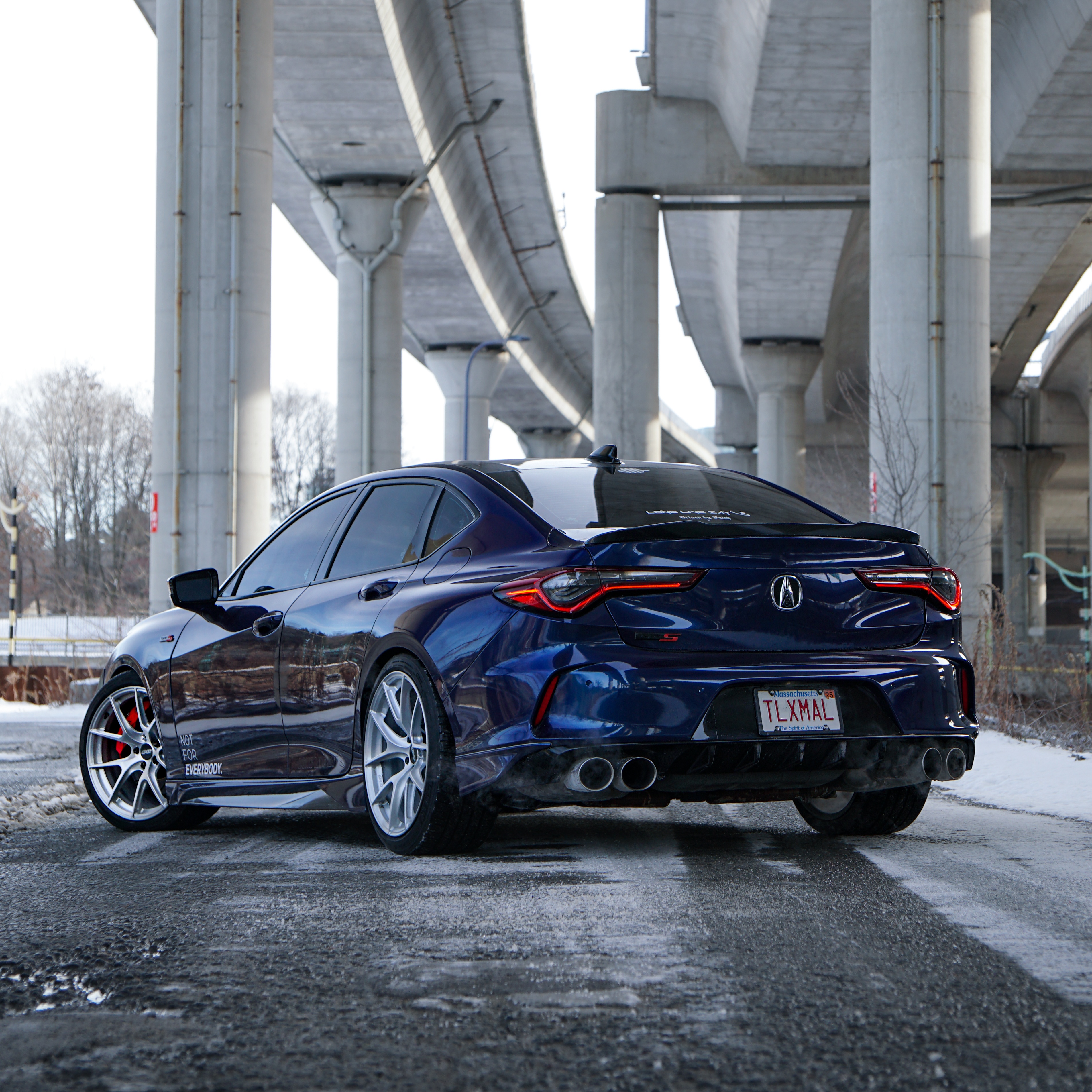 TPU Gloss Metallic Tanzanite Blue PPF Paint Protection Film [BMW OEM Color]