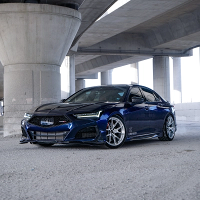 TPU Gloss Metallic Tanzanite Blue PPF Paint Protection Film [BMW OEM Color] 02