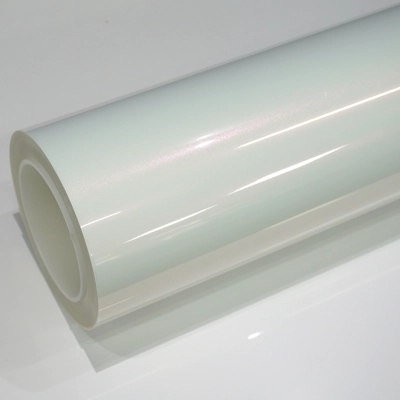 TPU Gloss Diamond White Pink PPF Paint Protection Film 01