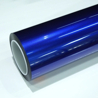 TPU Sapphire Blue Paint Protection Film 01
