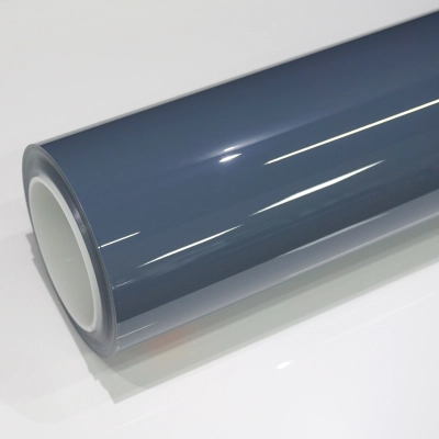 TPU Glossy Cement Grey PPF Paint Protection Film 01