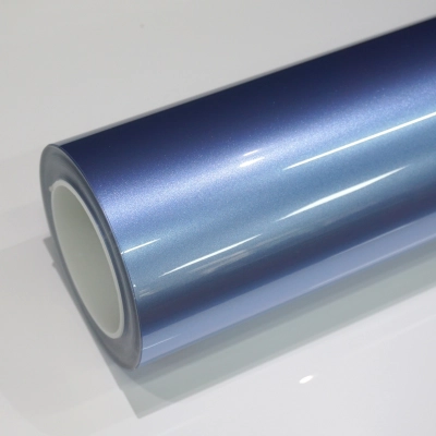 TPU Metallic Mist Blue PPF Paint Protection Film 01