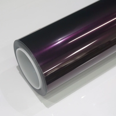 TPU Super Bright Black Magic Purple PPF Paint Protection Film 01