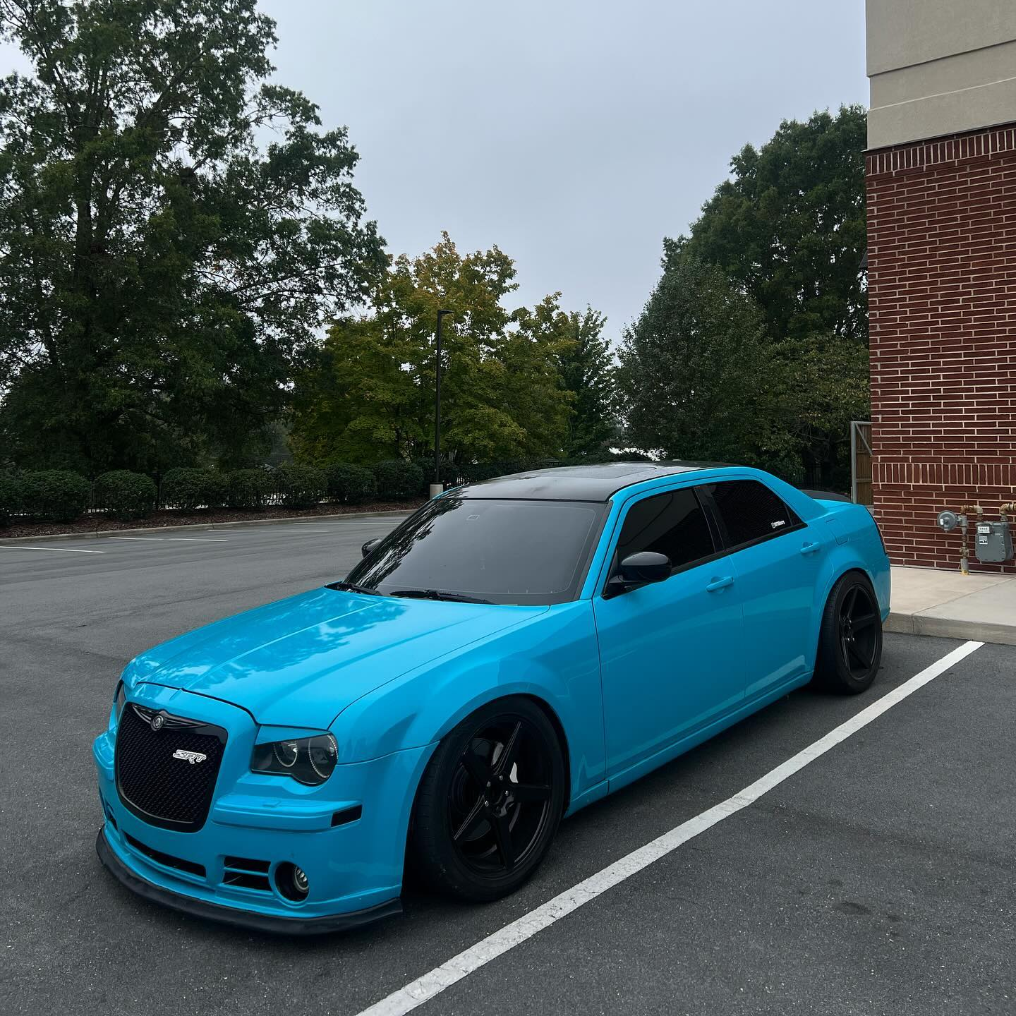 Super Gloss Miami Blue Car Vinyl Wrap