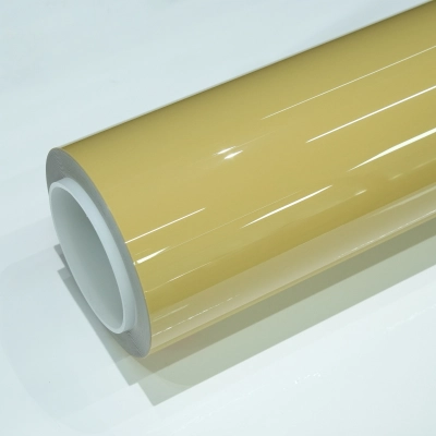 TPU Cloudy Yellow Paint Protection Film 01