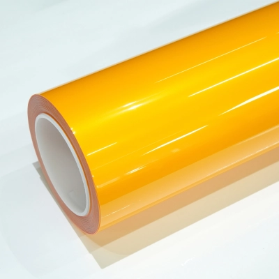 TPU Volcanic Yellow Paint Protection Film 01