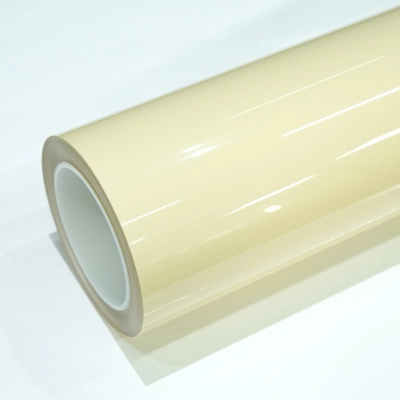 TPU Cream Yellow Paint Protection Film 01