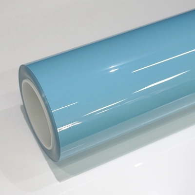 TPU Glossy Sea Breeze Blue PPF Paint Protection Film 01