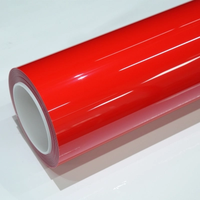 TPU Gloss Renovatting Ferrari Red PPF Paint Protection Film 01