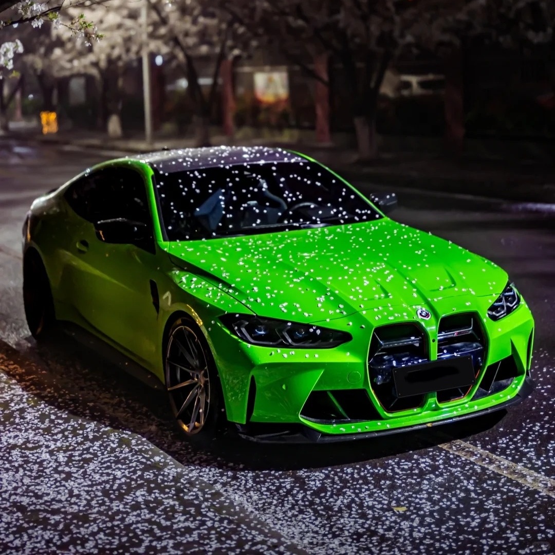 Super Gloss Viper Green Car Vinyl Wrap
