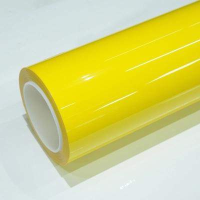 TPU Gloss Modena Yellow PPF Paint Protection Film 01