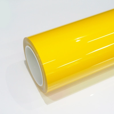 TPU Signal Yellow Paint Protection Film 01