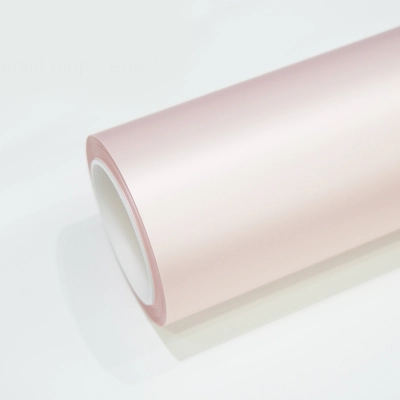 TPU Matte Liquid Metallic Shell Pink Paint Protection Film 01