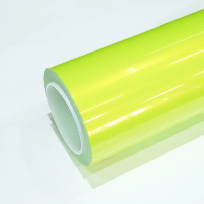 TPU Fantasy Fluorescent Yellow Paint Protection Film 01