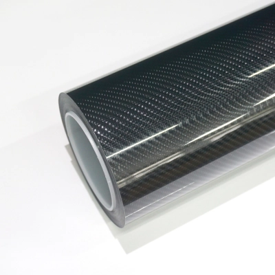 TPU Gloss Carbon Fiber Paint Protection Film 01