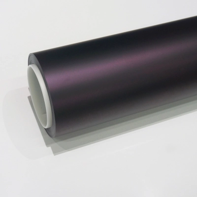 TPU Satin Black Fantasy Purple Paint Protection Film 01