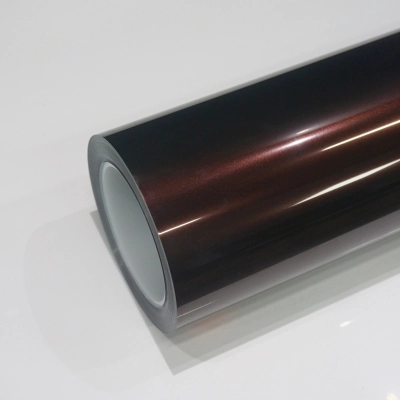 TPU Brocade Red Paint Protection Film 01