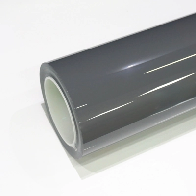 TPU Glossy Battleship Grey Paint Protection Film 01